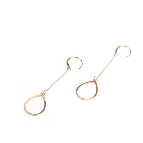 October jewelry trend Earrings vermeil drop artemi designates sale online Belgium